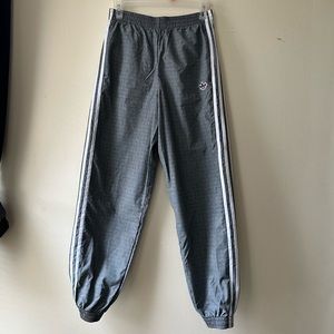Grey Adidas track pants